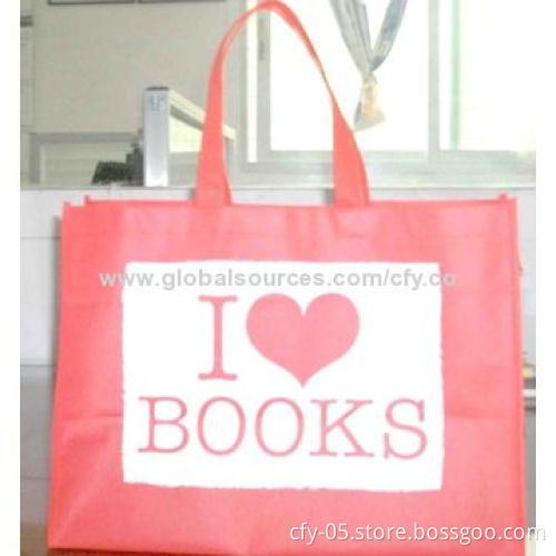 Eco-friendly Nonwoven PP Shopping Handbag, Recycling and Environment-friendly